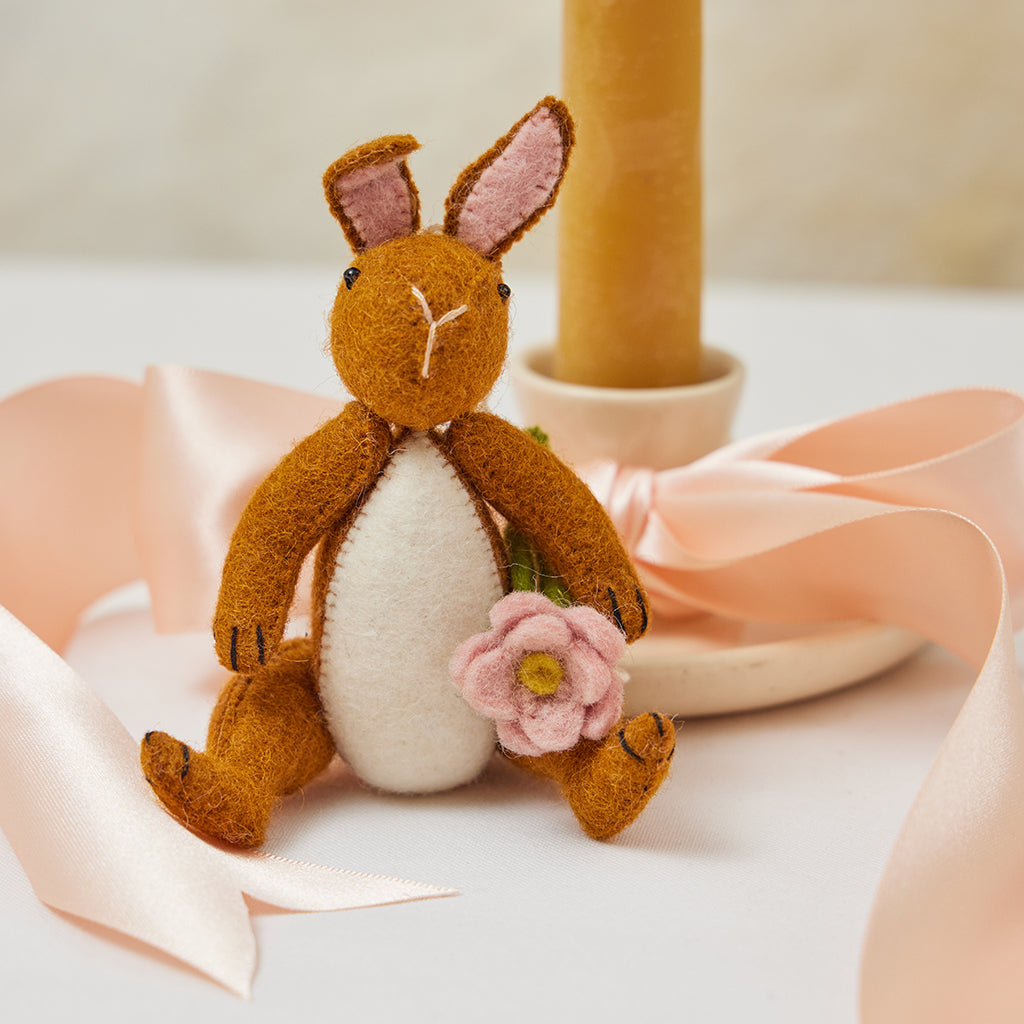 Bundle: Easter Bunny Ornaments - Set of 5