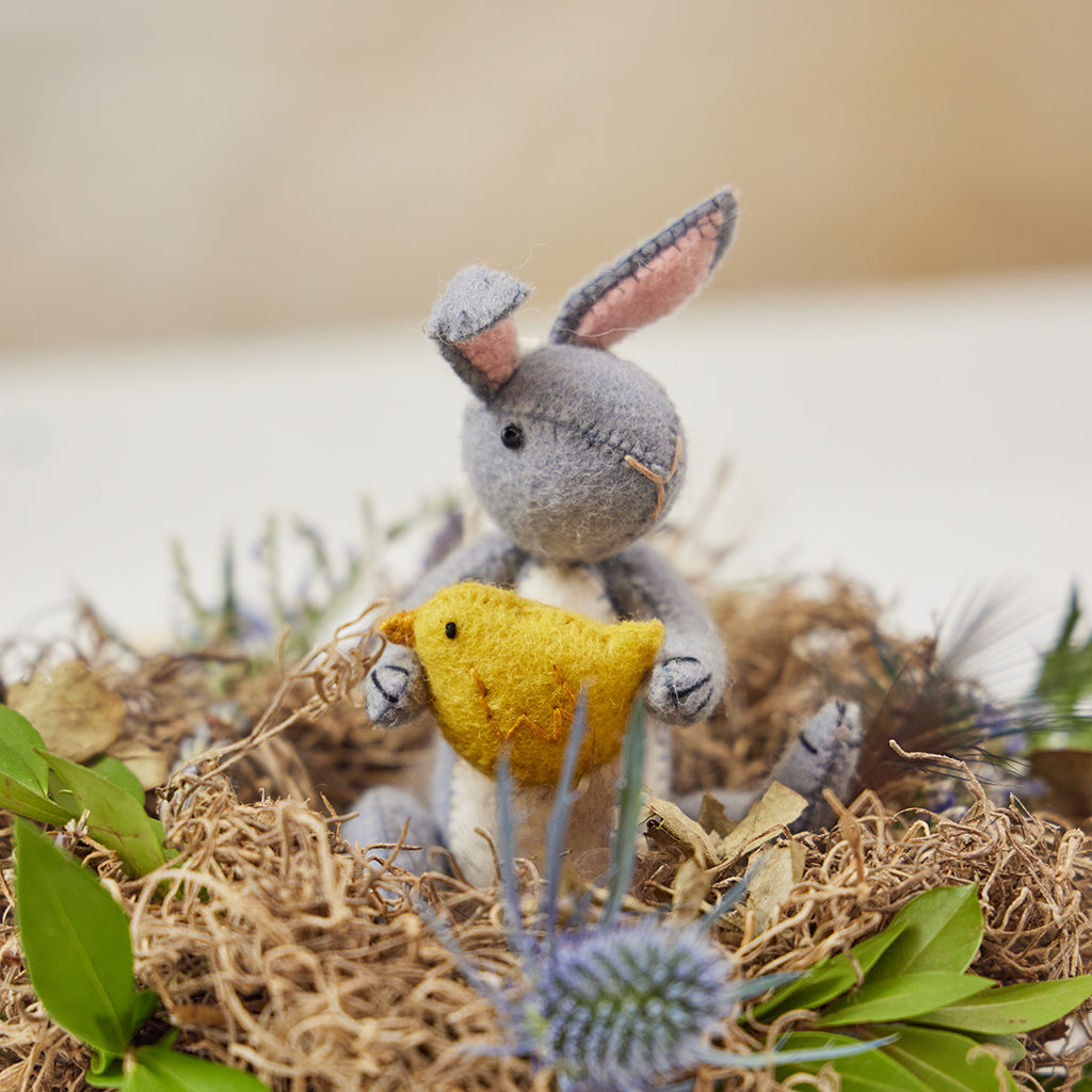 Bundle: Easter Bunny Ornaments - Set of 5