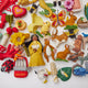 Twin Chanterelle Mushroom Ornament