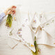 Spring Embroidery Napkins - Set of 4