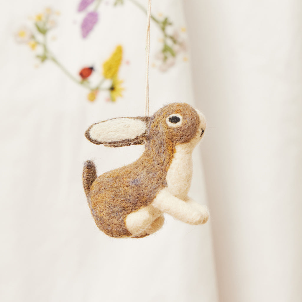 Little Brown Bunny Ornament