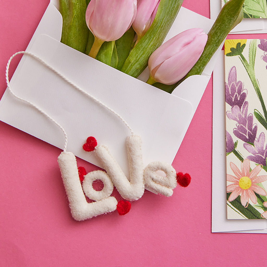 Love Word Ornament