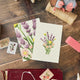 Flower Bouquets Assorted Greeting Cards - Set of 4
