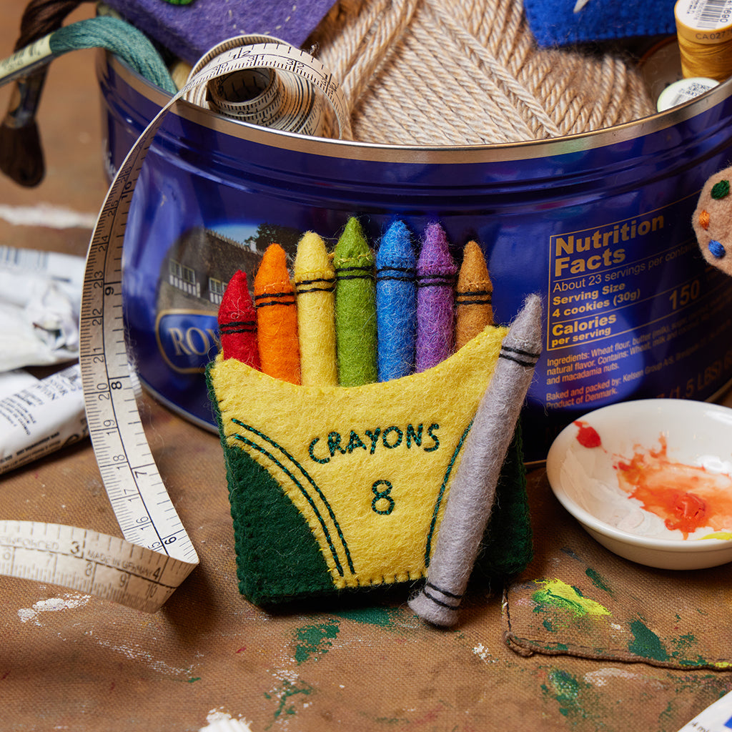Color Me Crayons Ornament