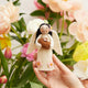Spring Angel with Bunny - Black Hair