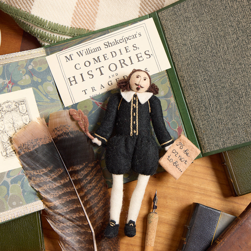 Shakespeare The Bard Ornament