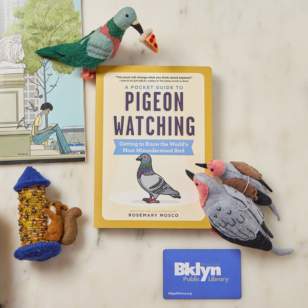 Hungry Urban Pizza Pigeon Ornament