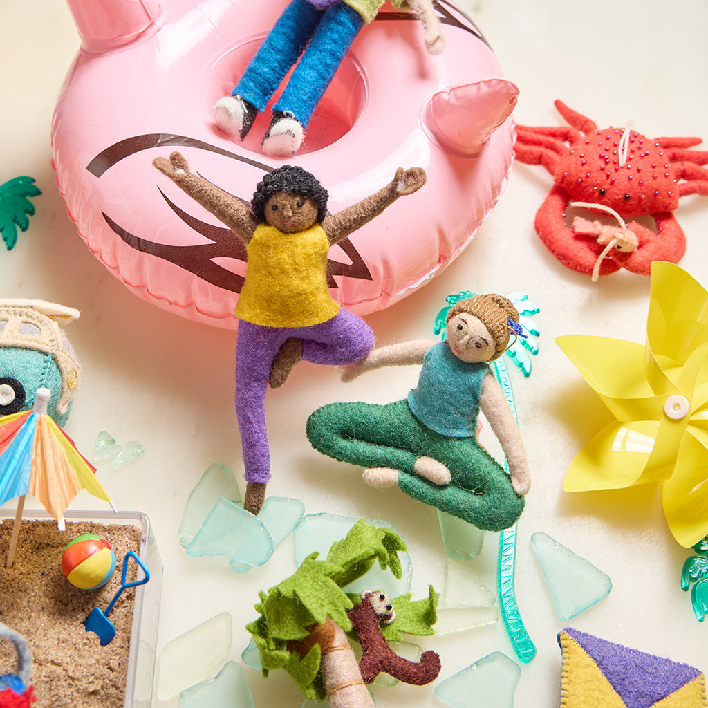 Yoga Tree Pose Ornament
