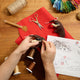 Santa Anteater Ornament