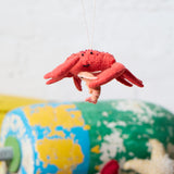 Red Crab with Prawn Ornament