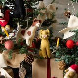 Brown Standing Hound Ornament
