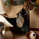 Classic Silver German Glass Ornaments - Set of 6