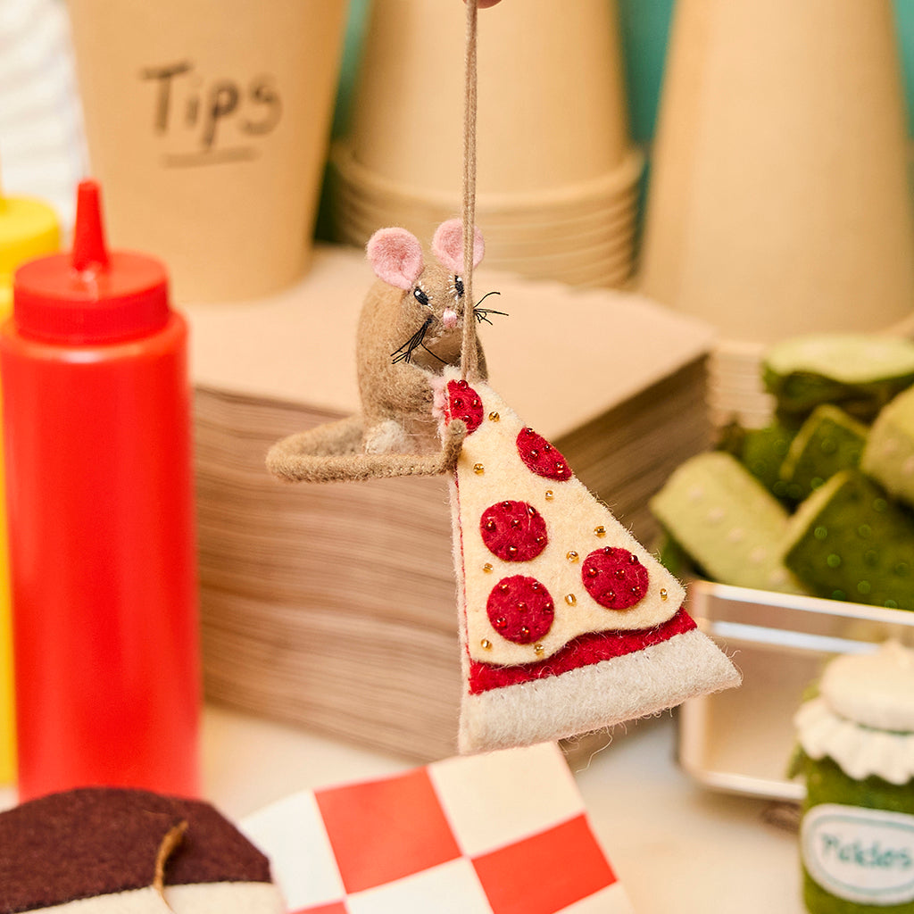 Pizza Rat Ornament
