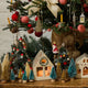 Vintage Tin Christmas Tree Ornament