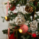 Classic Silver German Glass Ornaments - Set of 6