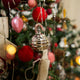Classic Silver German Glass Ornaments - Set of 6