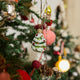 Classic Christmas German Glass Ornaments - Set of 6