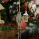 Vintage Tin Nutcracker Ornament
