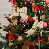 Santa German Glass Clip-On Ornament