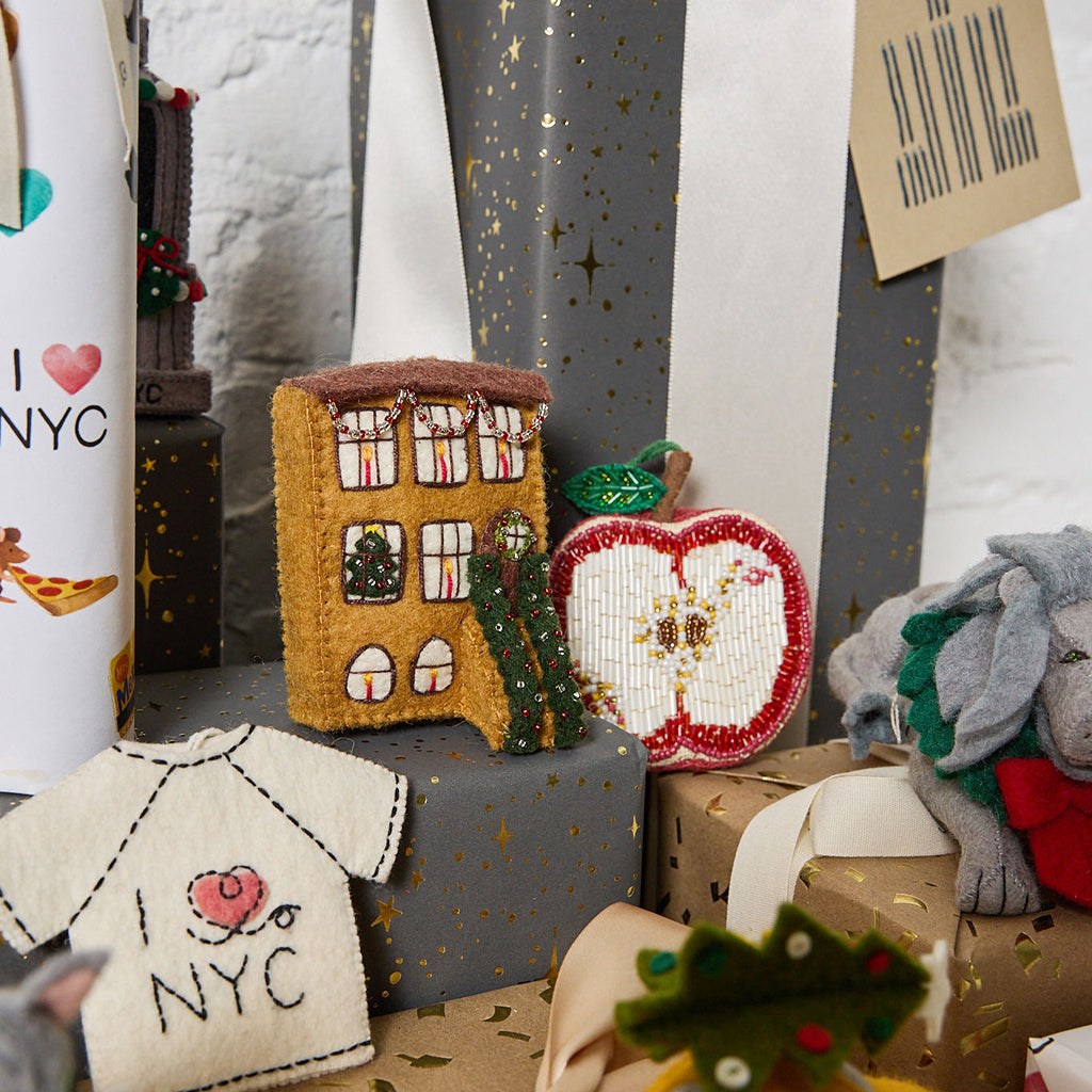 Christmas Townhouse Ornament