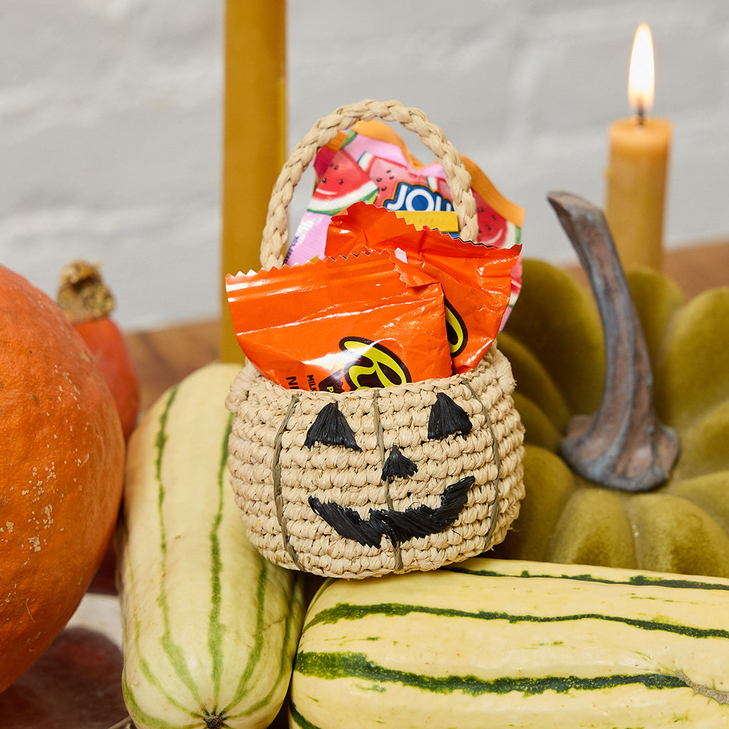 Mini Pumpkin Basket