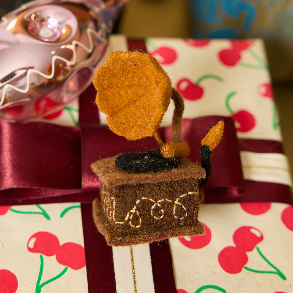 Phonograph Ornament