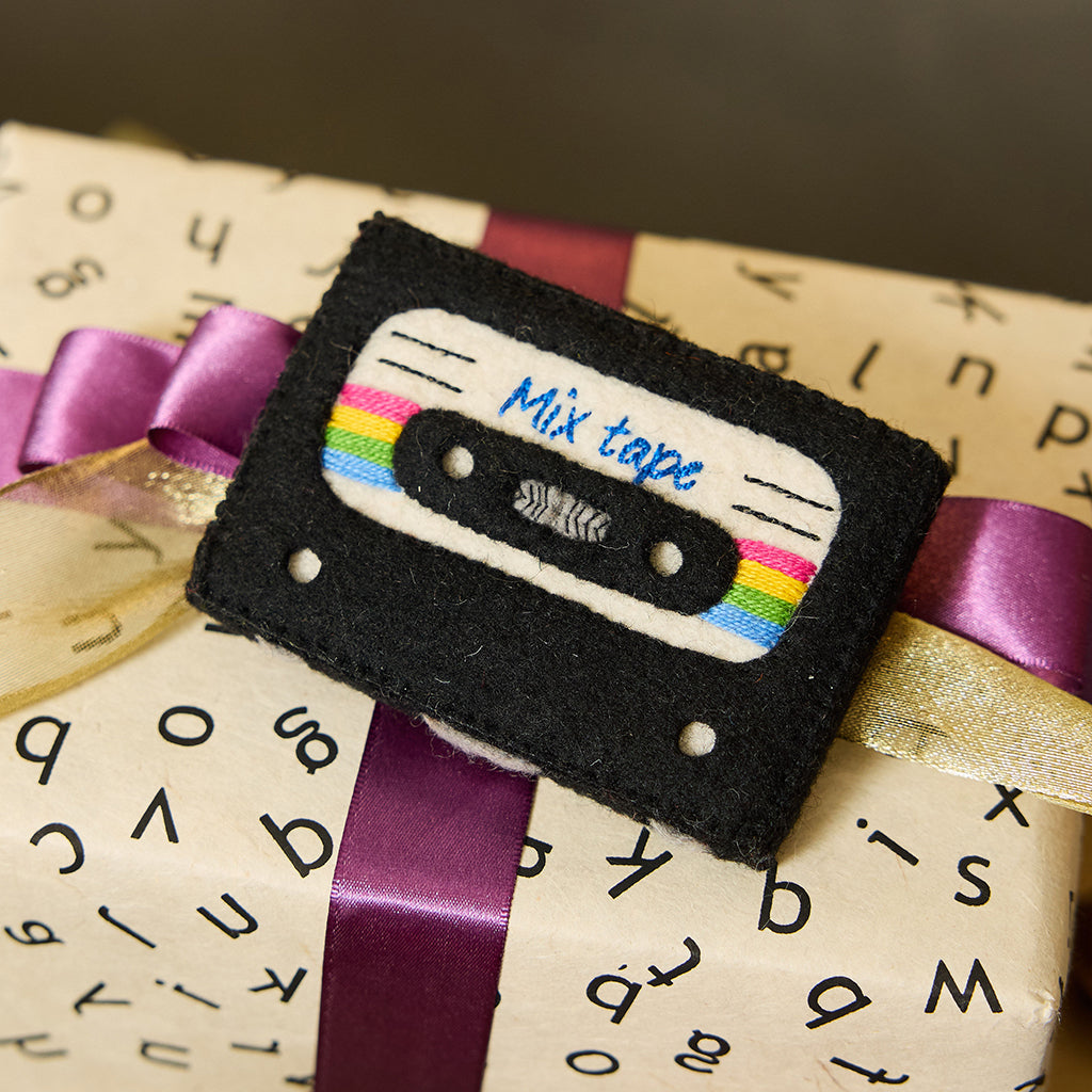 Mix Tape Cassette Ornament