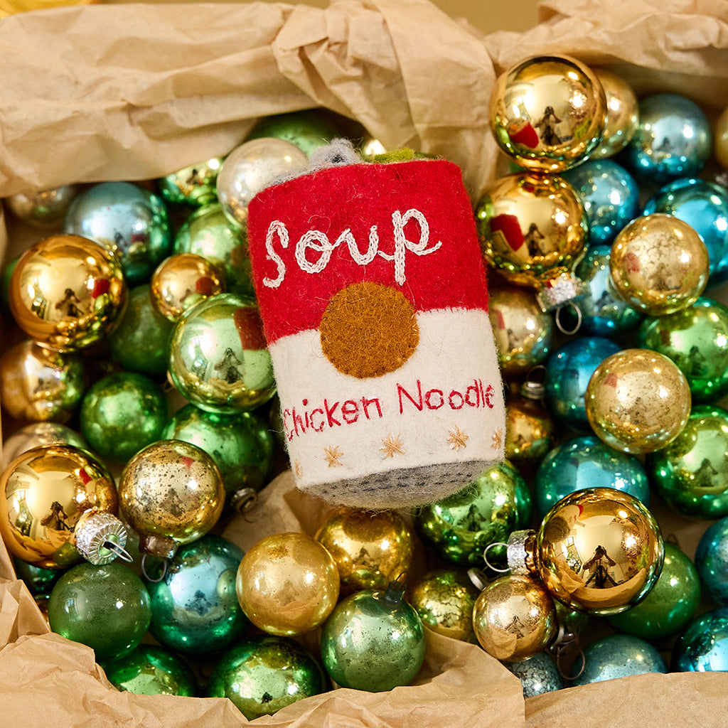 ガラス　オーナメント　chicken noodle soup ガラス オーナメント chicken noodle soup 【公式通販】