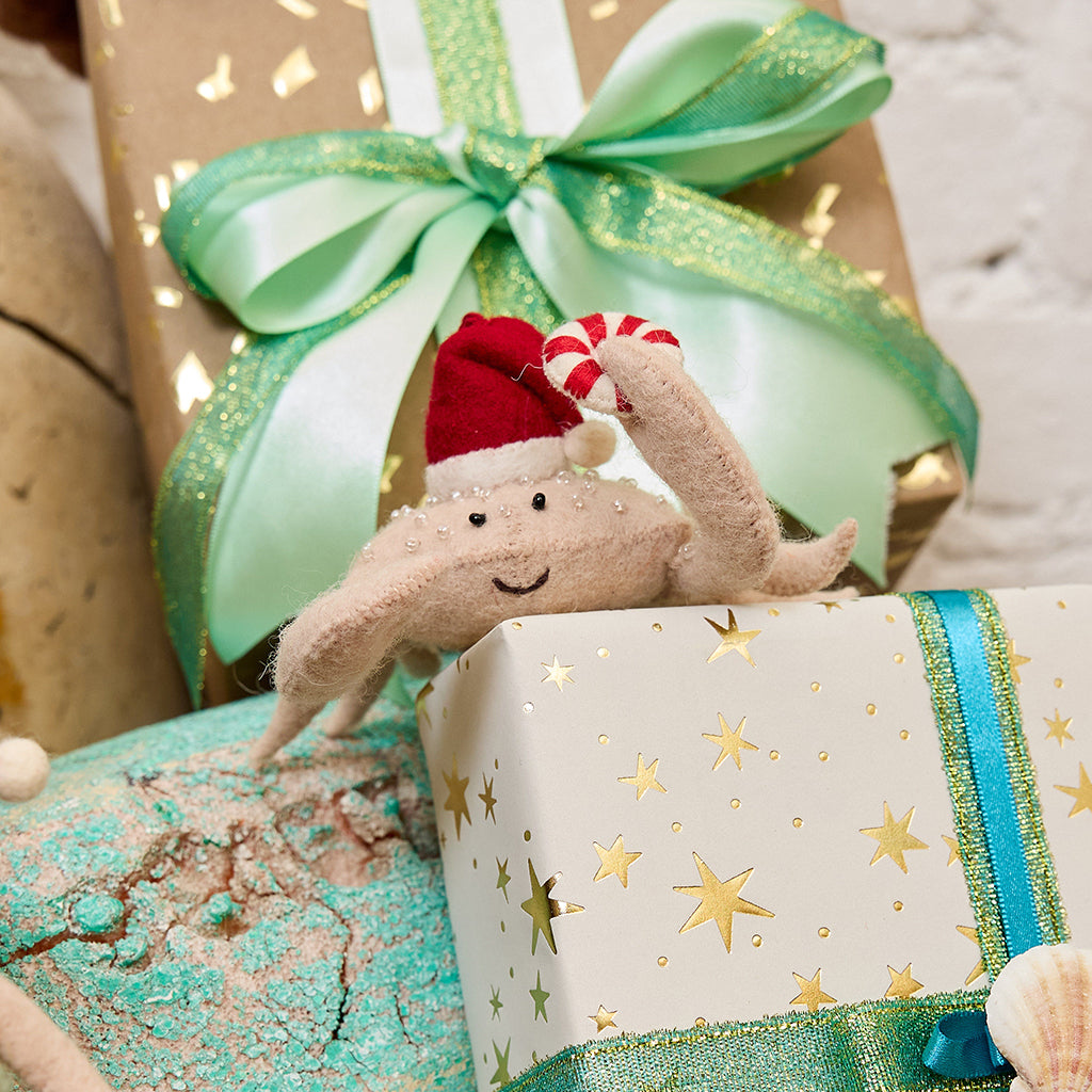 Christmas Crab Ornament