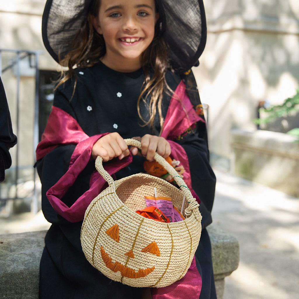 Pumpkin Trick-or-Treat Basket