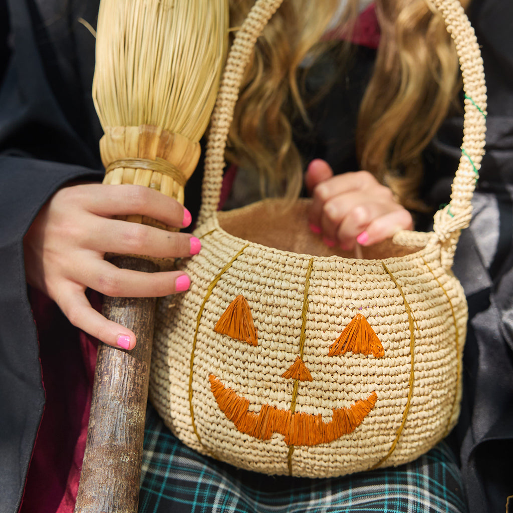 Pumpkin Trick-or-Treat Basket