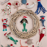 Christmas Mermaid Ornament - Light