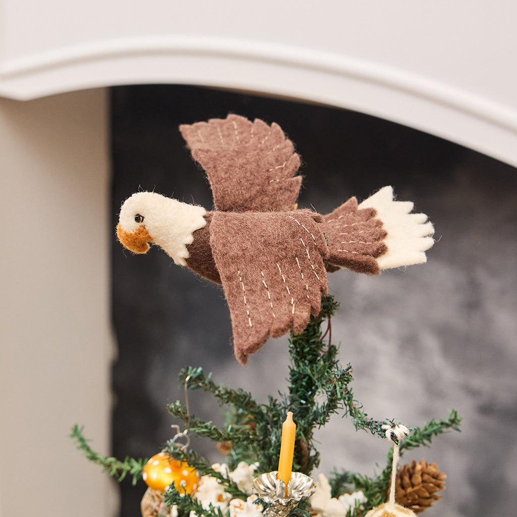Wind Rider Bald Eagle Ornament