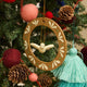 Dove in Wreath Wood Ornament