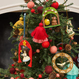 Nutcracker Clara Ballerina Wood Ornament