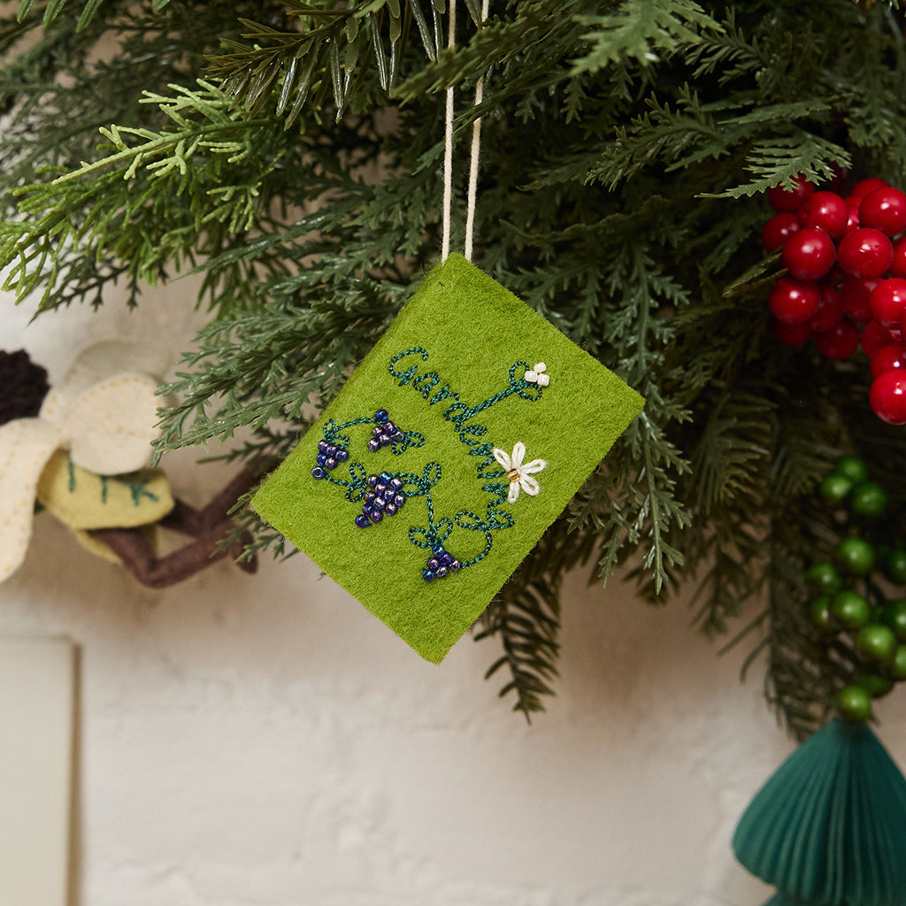 Gardening Book Ornament