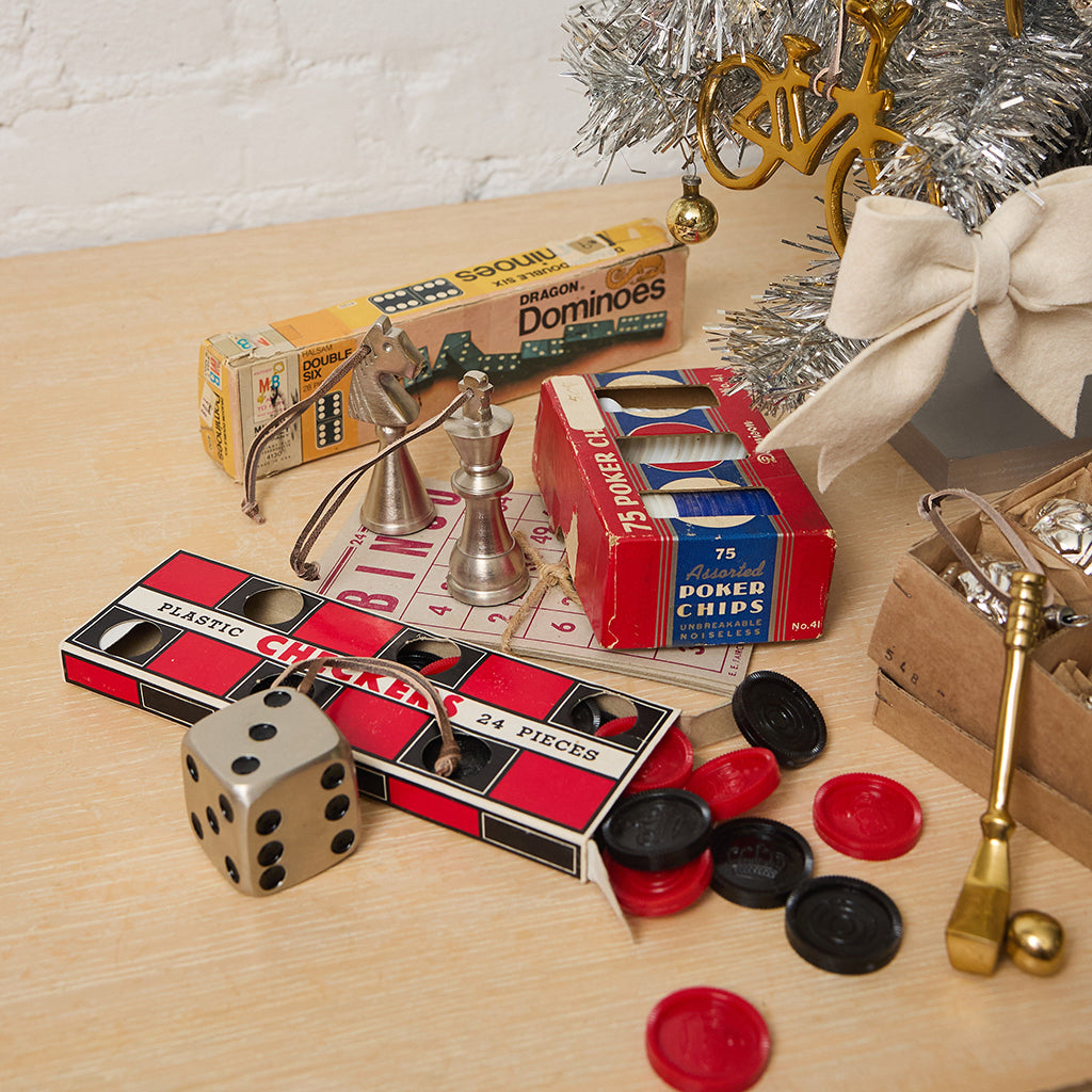 Dice Ornament - Pewter