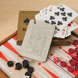 Jack Card Ornament - Pewter