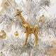 Giraffe Ornament - Antique Brass