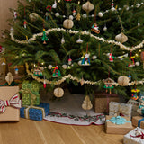 Santa Arch German Wooden Ornament