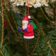 Santa German Wooden Ornament