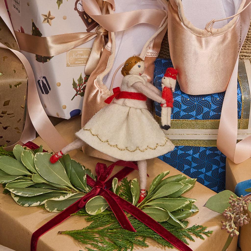 Handmade Nutcracker Ballet Gift Box Set - Light