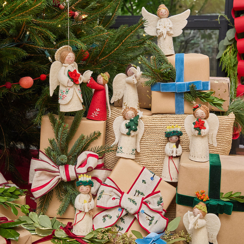 Santa Lucia Ornament - Deep Brown