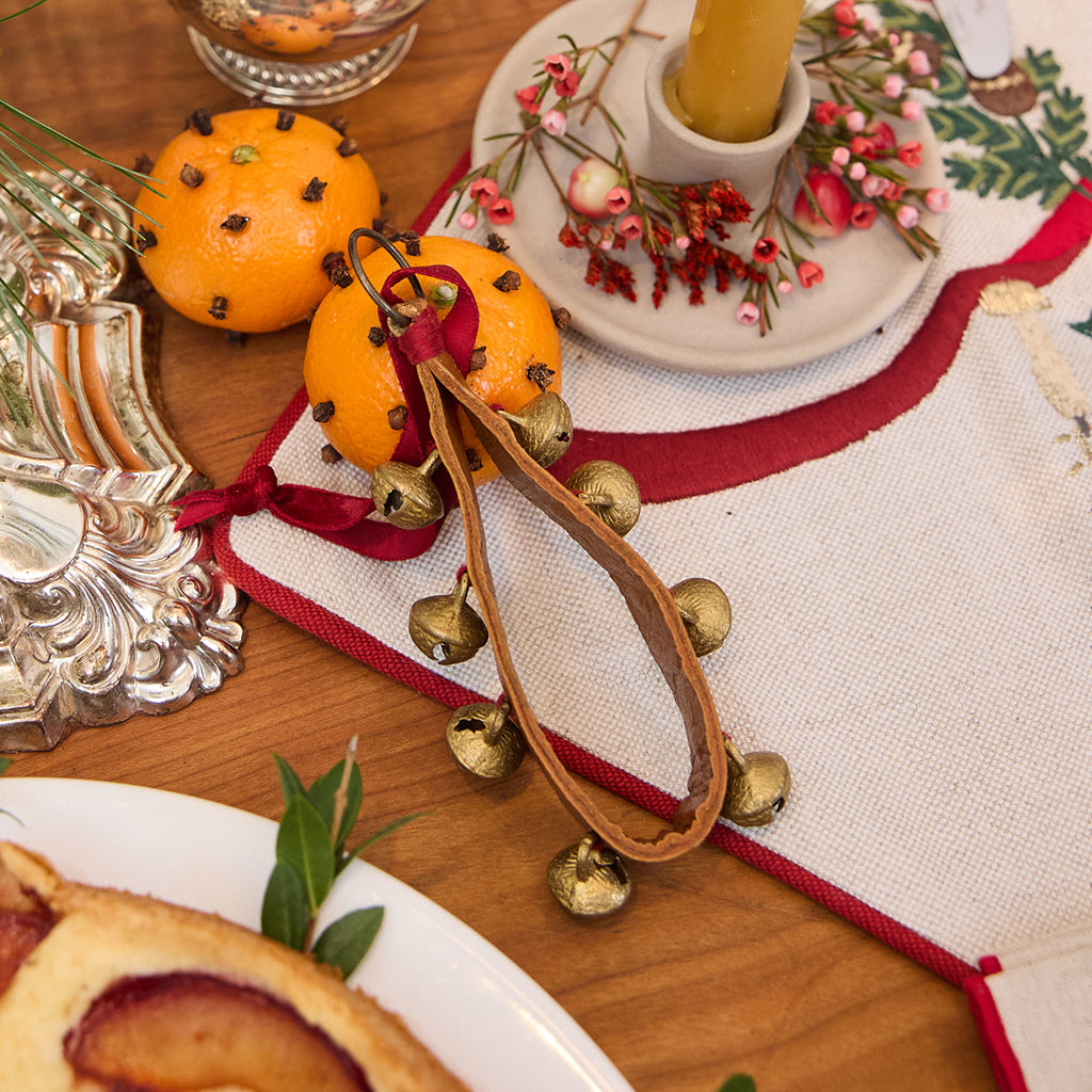 Sleigh Bells Ornament – Handmade Christmas Holiday Keepsake