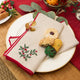 Natural Holly Linen Napkins - Set of 4