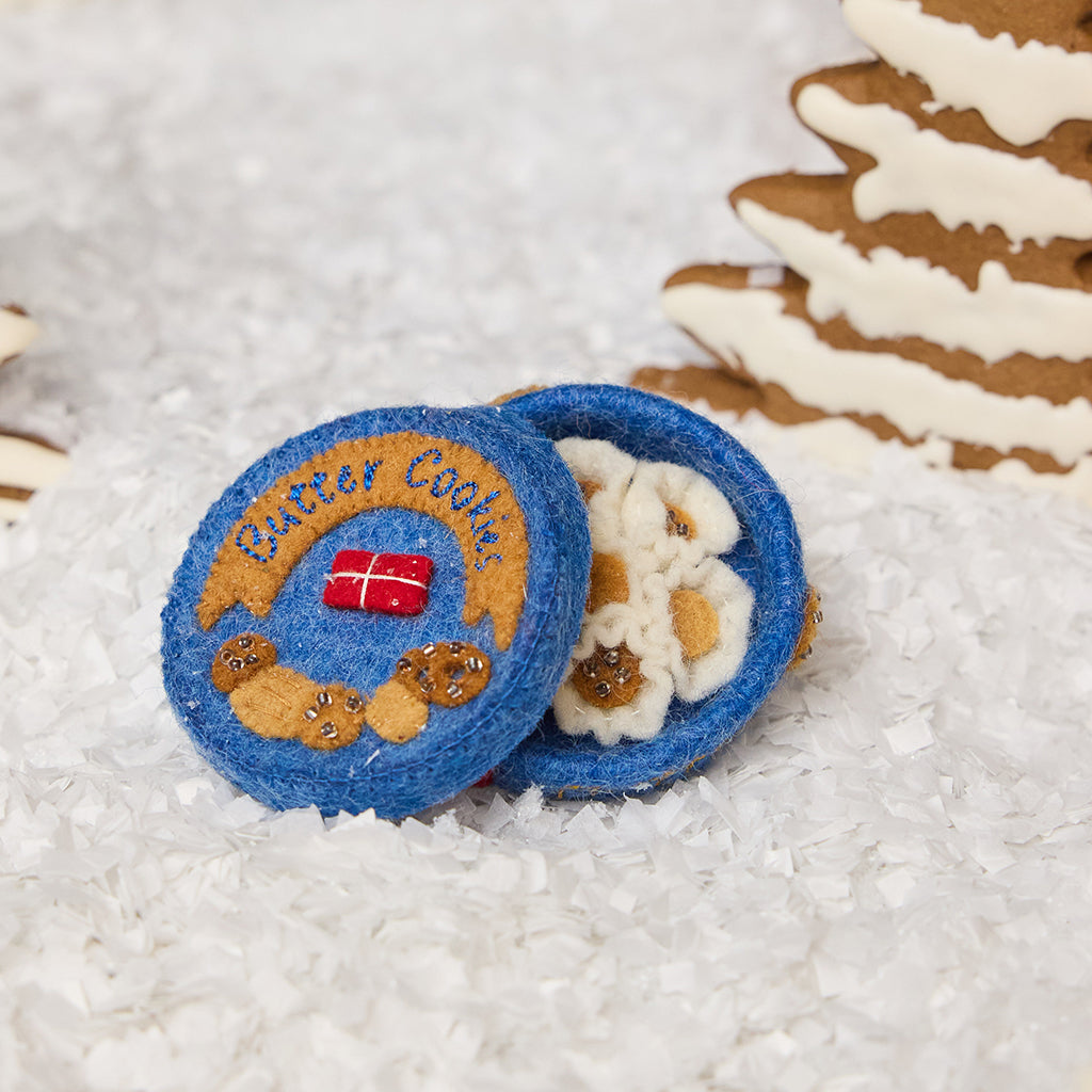 Butter Cookies Tin Ornament