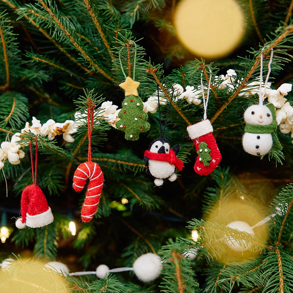 Classic Mini Ornaments - Set of 6