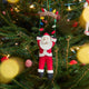Jolly Swinging Santa Ornament