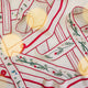 Embroidered Linen Ribbons - Set of 4
