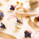Multicolor Honeycomb Paper Mini Ornaments - Set of 6